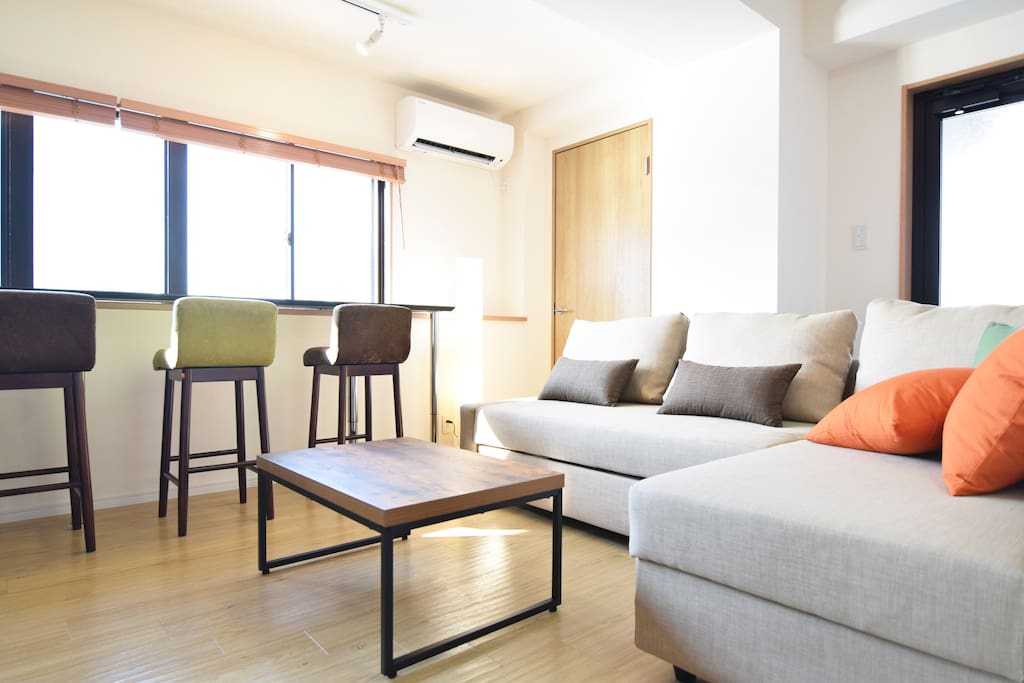 clean & fine living room