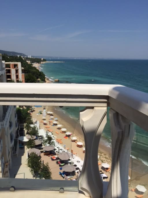 View from the apartment terrace