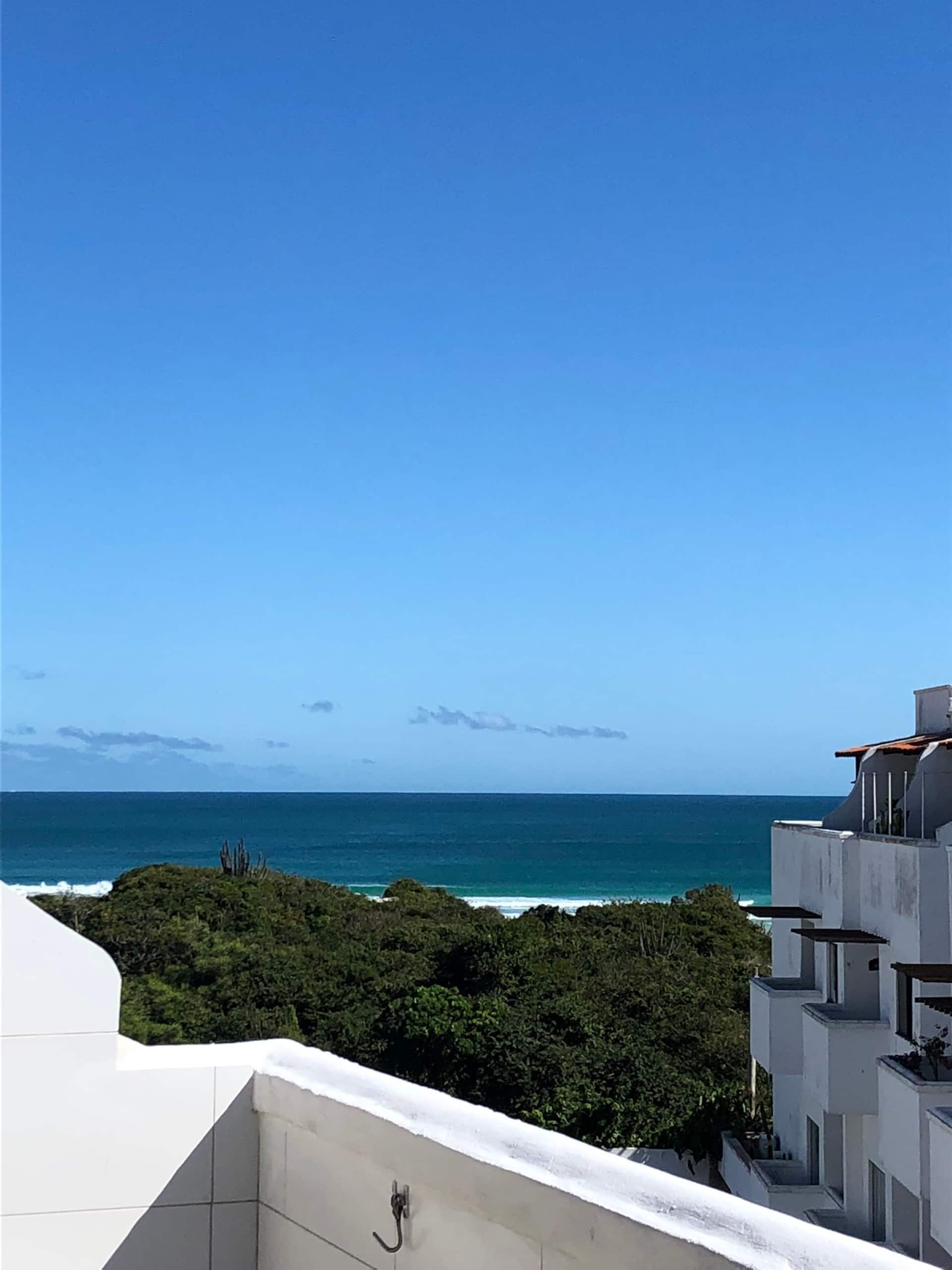 Beautiful duplex penthouse with sea view.