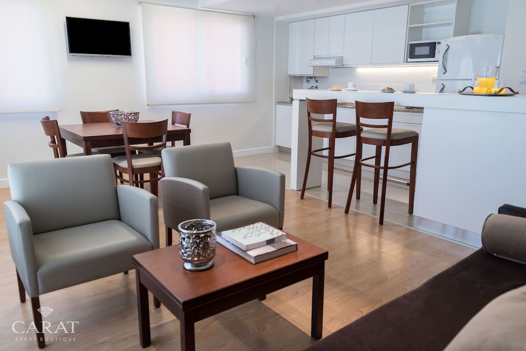 Living - Comedor Departamento Suite