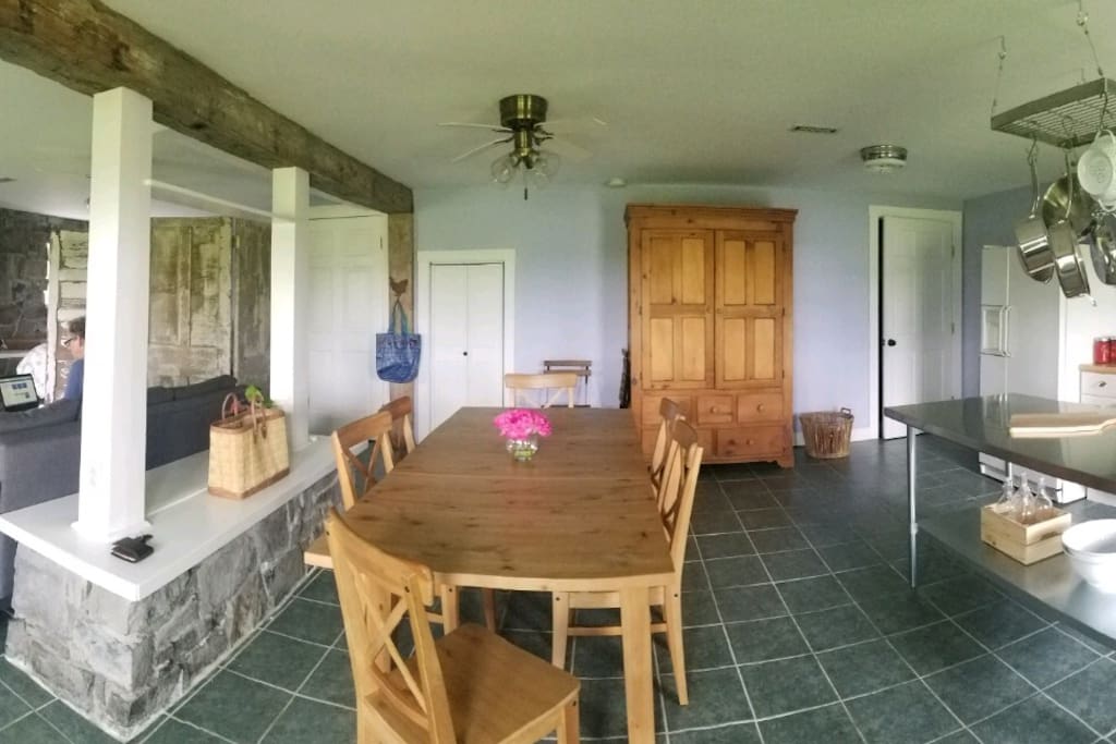 Full sized dining table (downstairs)