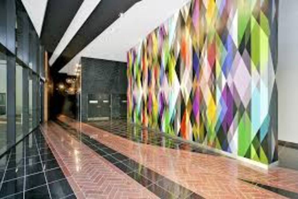 Foyer of building
