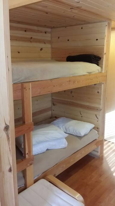 Cozy built in bunks