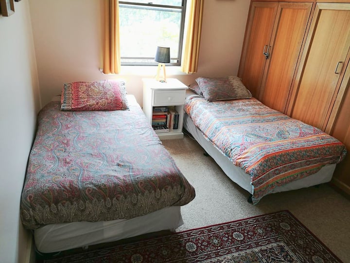 The third bedroom, on the mezzanine level.