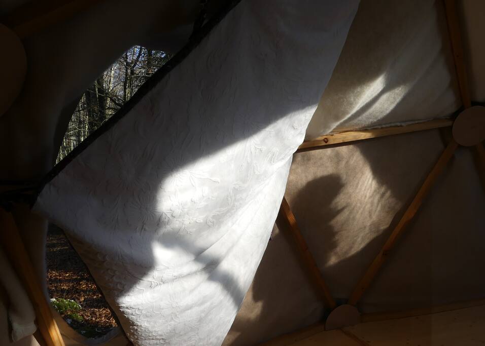 Dôme avec son manteau d'hiver