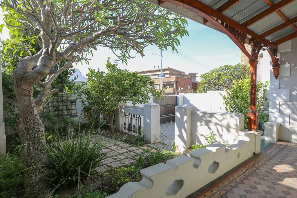 Front patio.