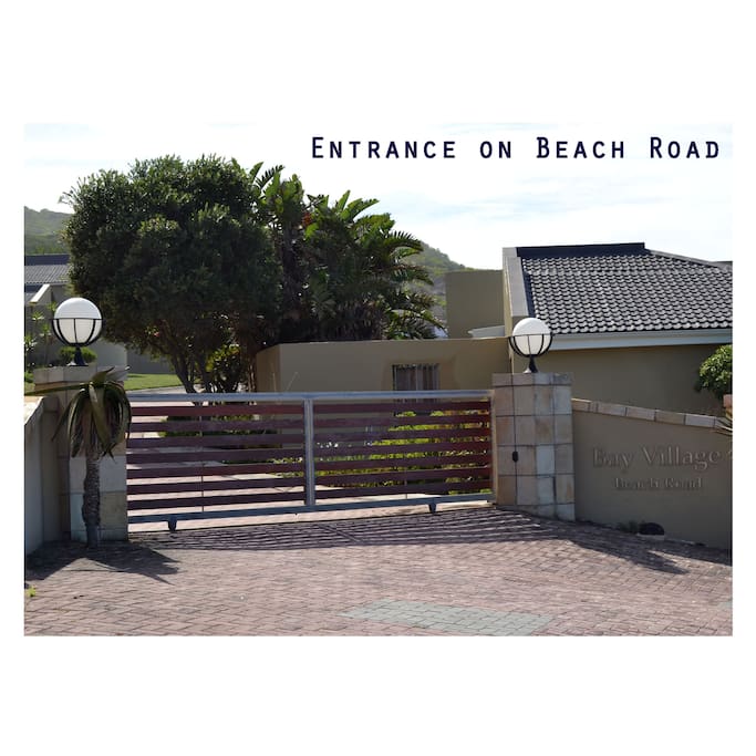 Entrance of Bay Village in Beach Road