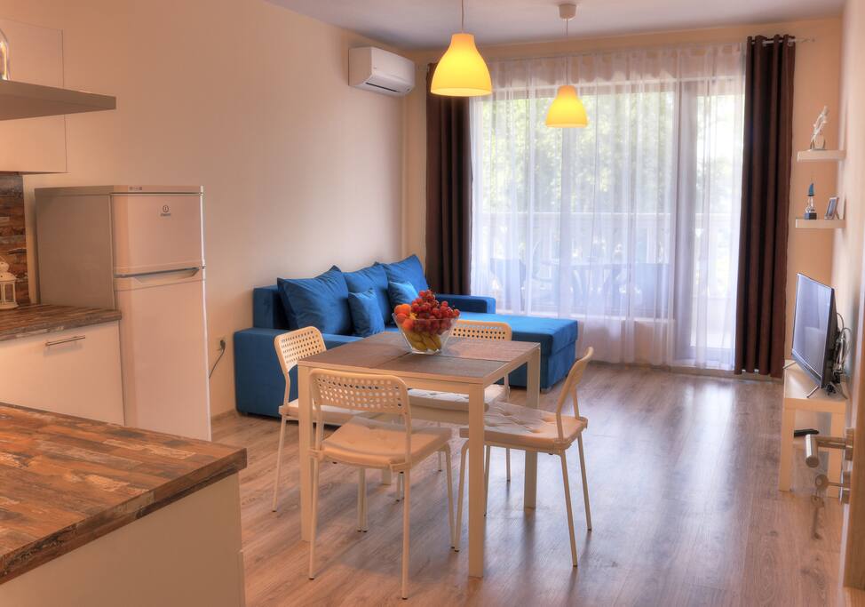 The living room