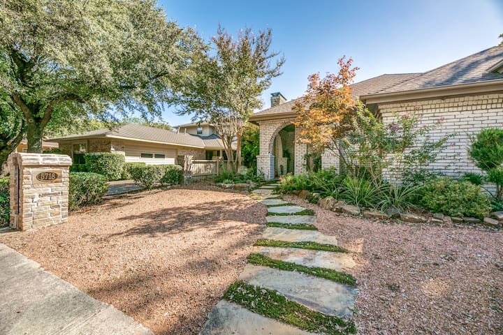 An upscale property in a prestigious neighborhood.