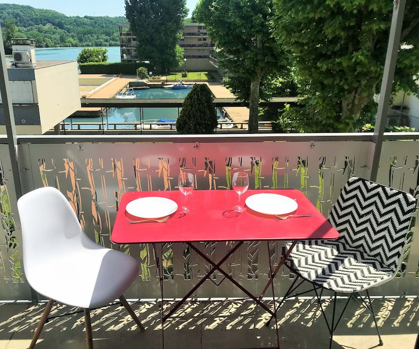 Idéal pour déjeuner au soleil