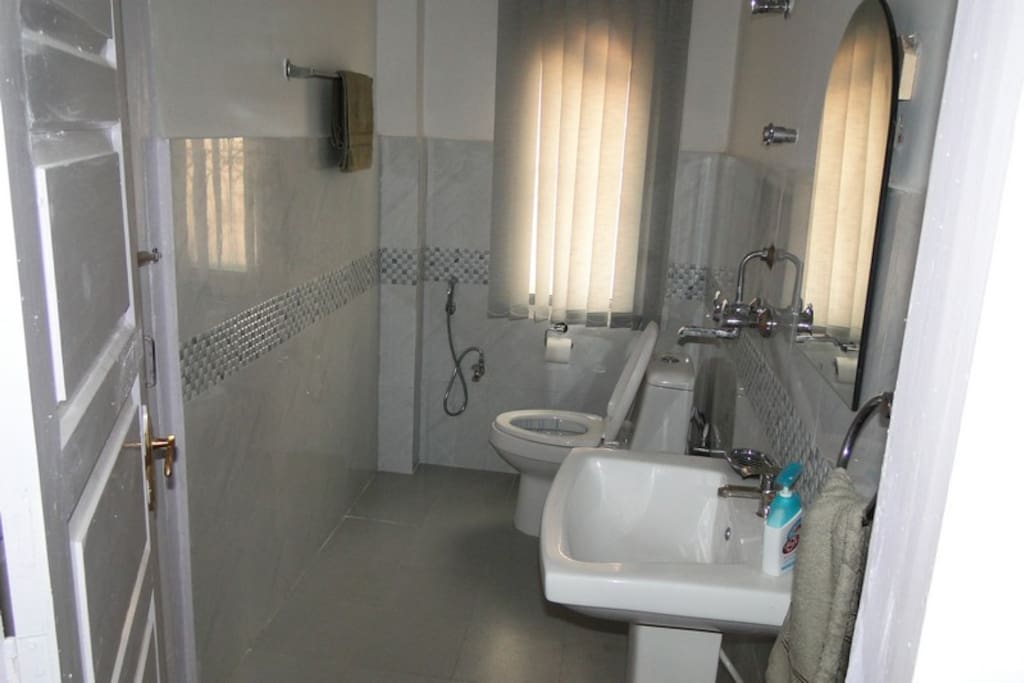 Clean bathrooms
