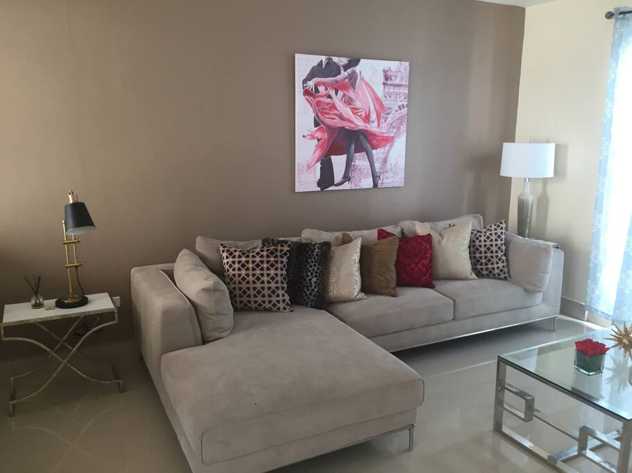 A WARM SEATING AREA