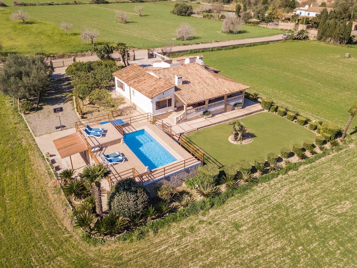Villa Can Soler Con Piscina - Islas Baleares