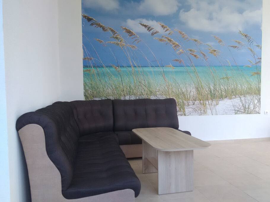 Guest area in lobby