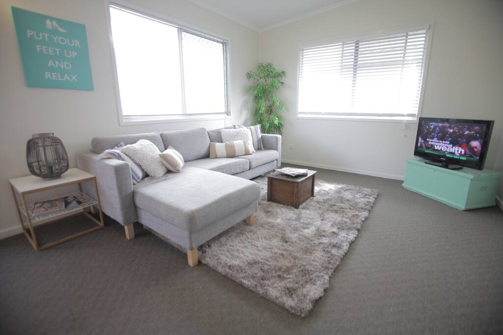 Comfortable air-conditioned lounge