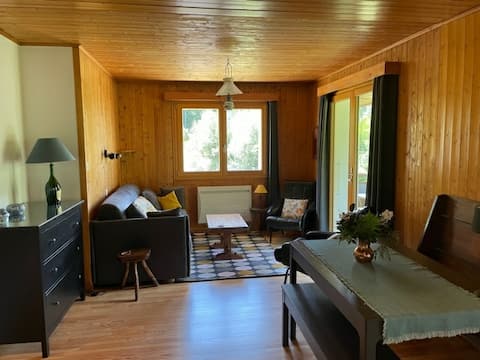 Propriété Airbnb réussie: Independent 2 bedroom, quiet, facing Mont Blanc range à Haute Savoie