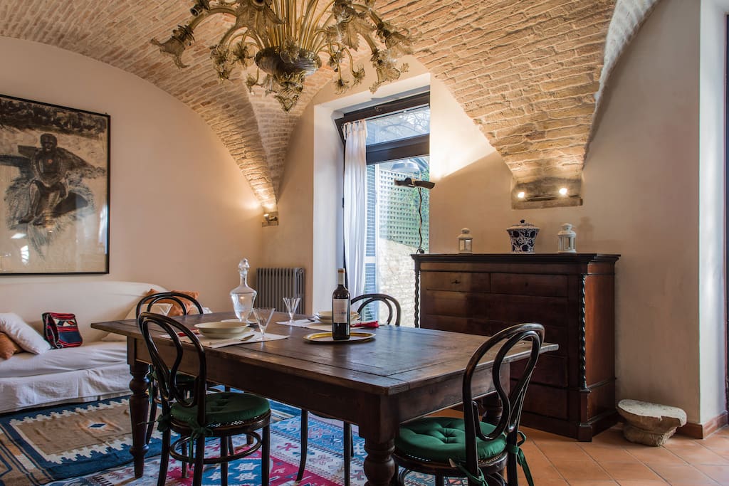living - dining room