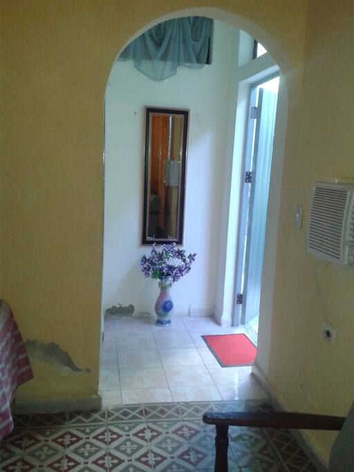 entrada a la habitacion
