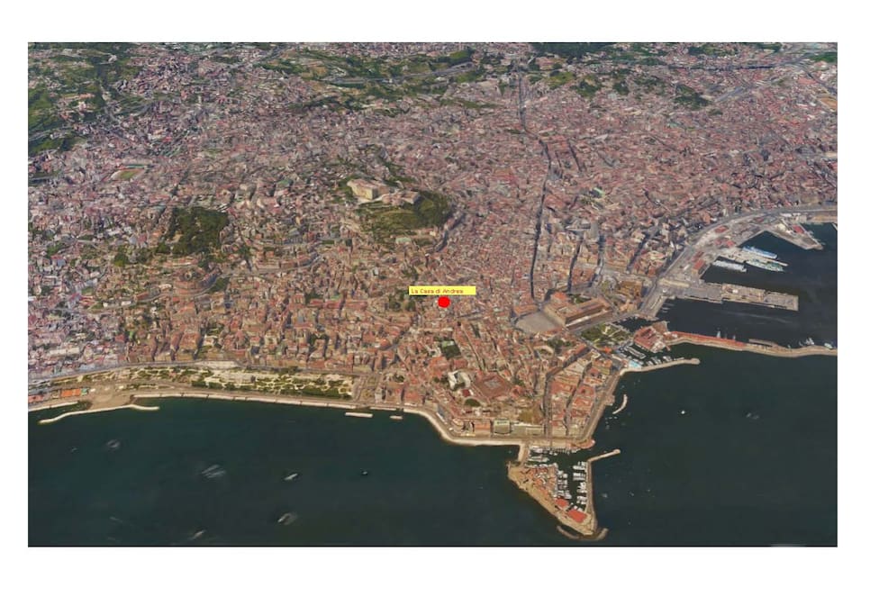 The location of La Casa di Andrea