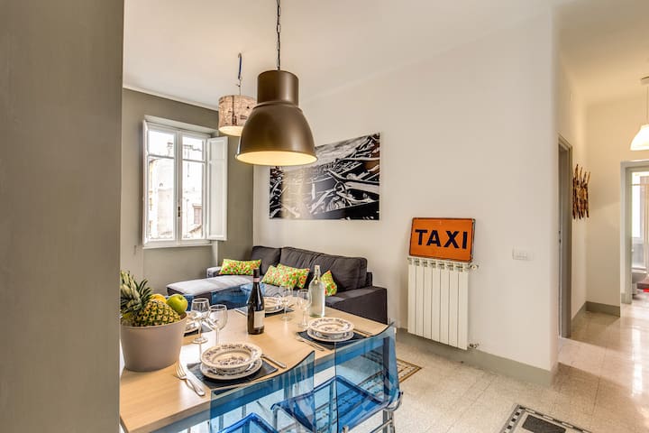 Monti-Coliseum 3 bedroom apartment 3rd floor