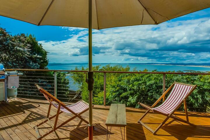 A must stay…. Panoramic ocean & mountain views!