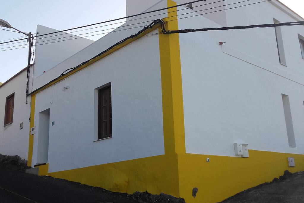 Fachada de la casa