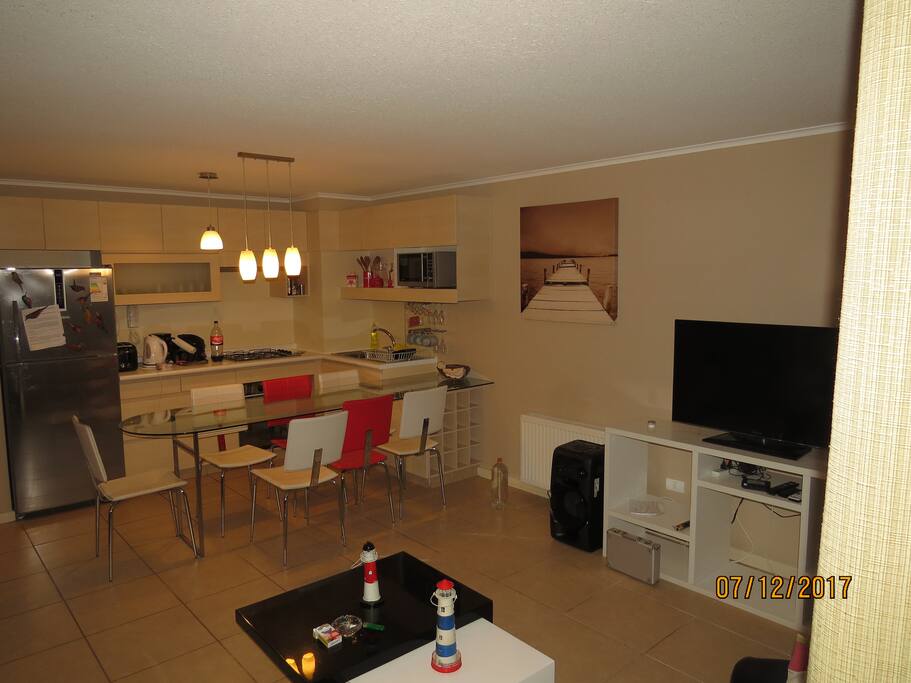 Sala de estar, comedor