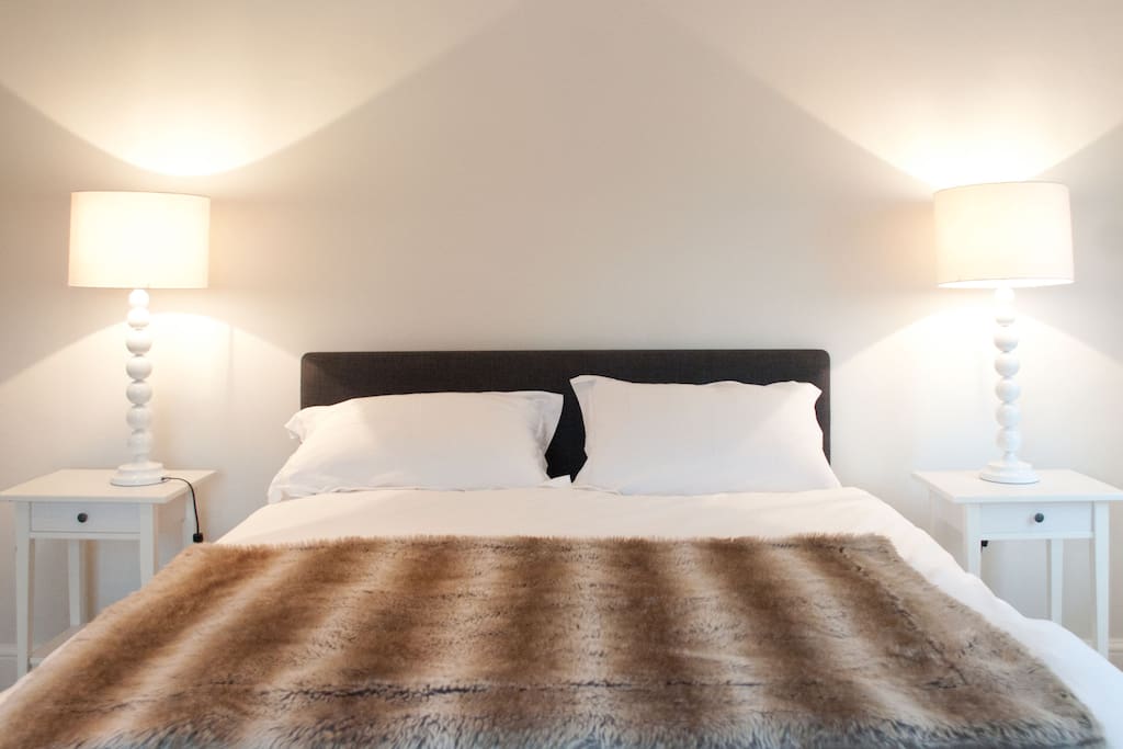 Comfortable and spacious double bedded room