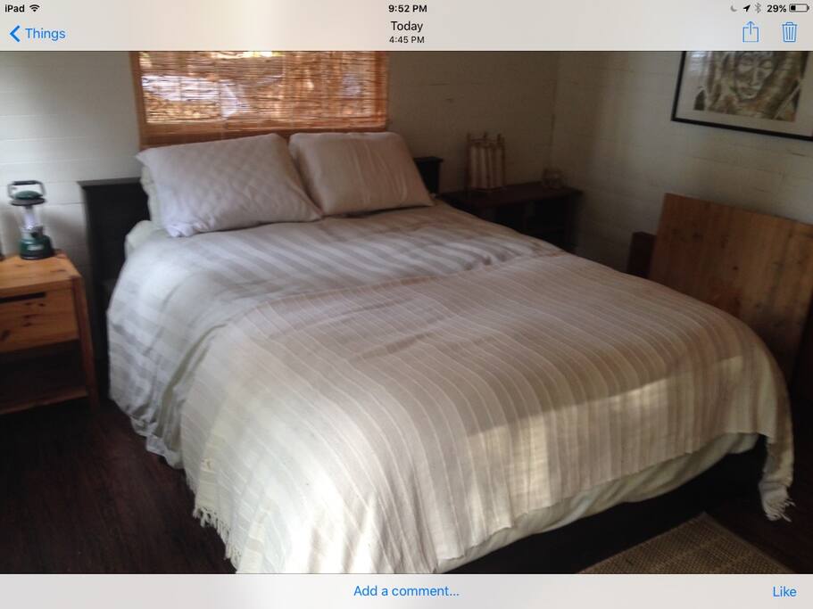 Very comfortable queen size bed