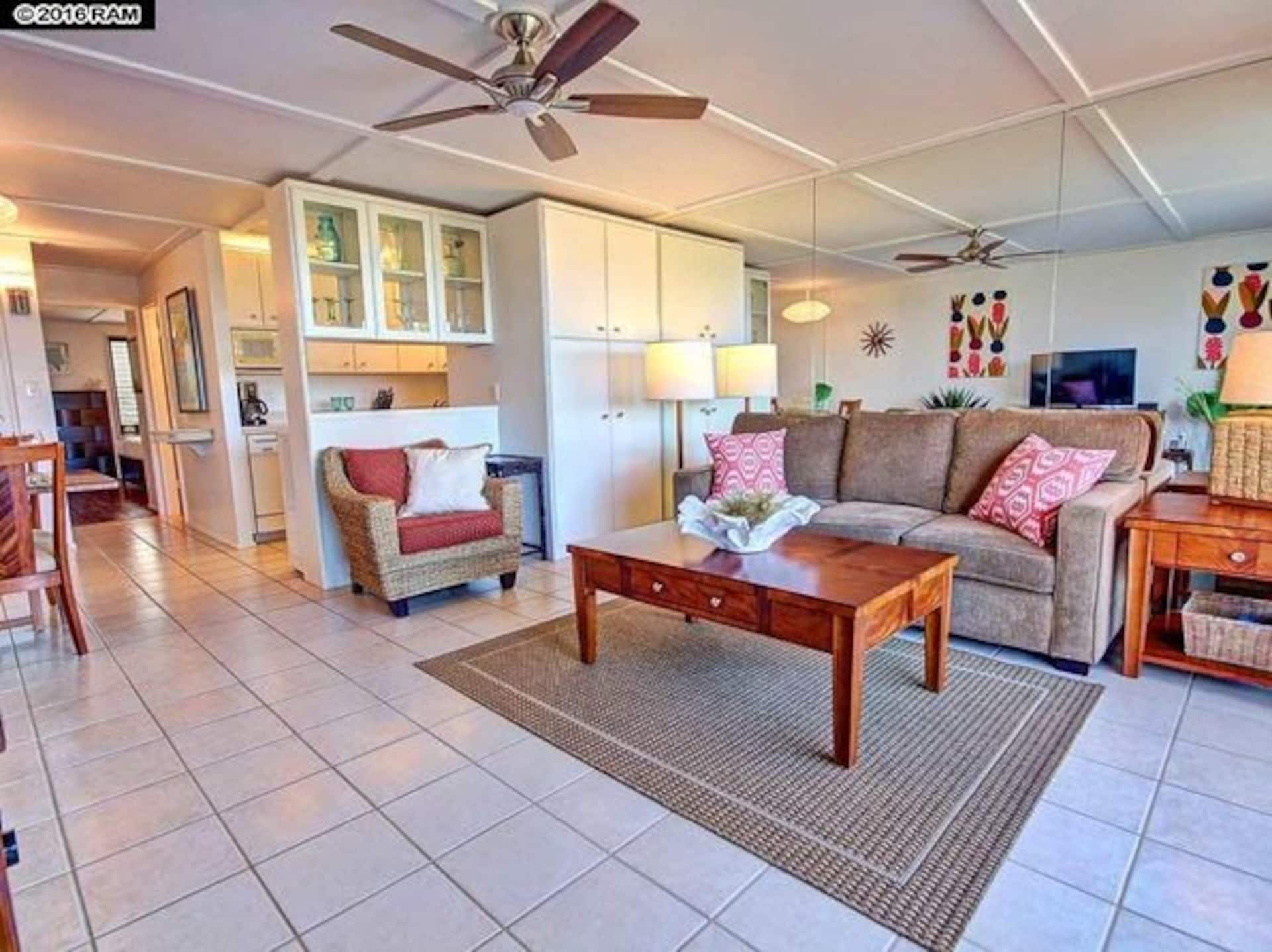 Cozy Clean Quiet 1 BD/1BA with A/C in Napili