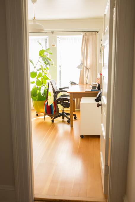 Upstairs office