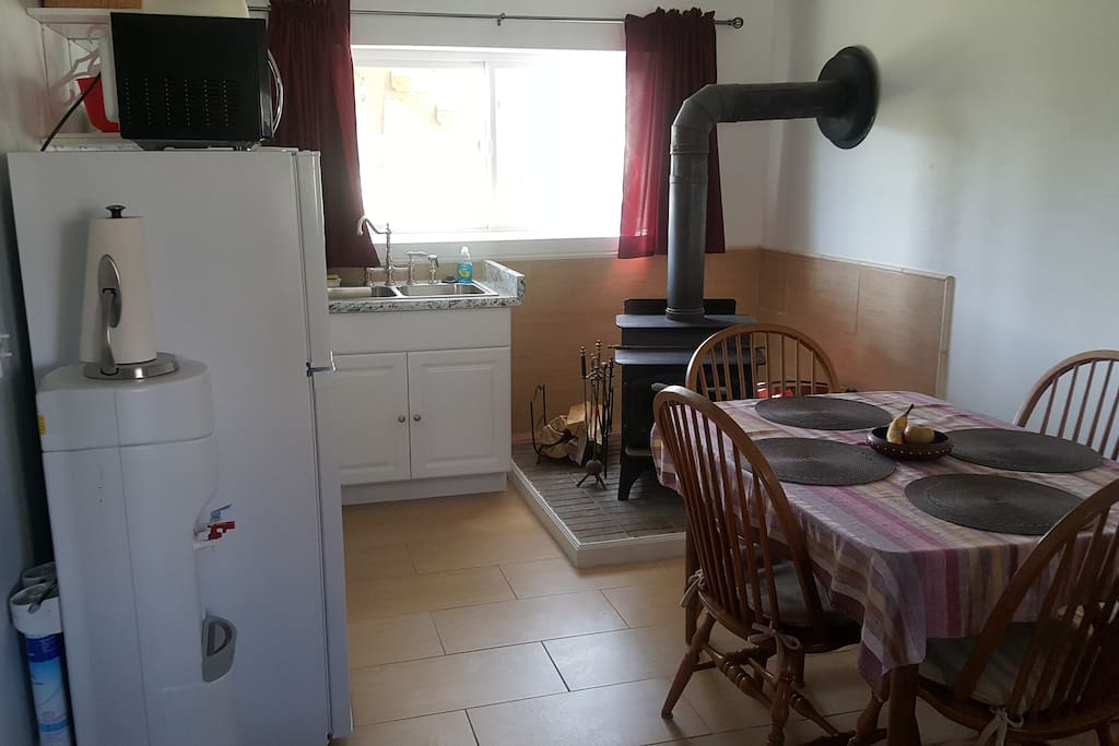 Downstairs kitchen/dinning area