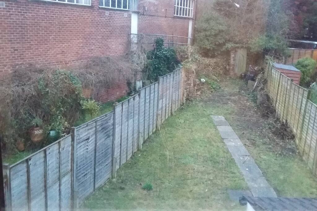 Views to the back garden.
