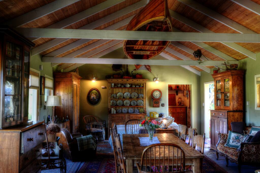 View from kitchen