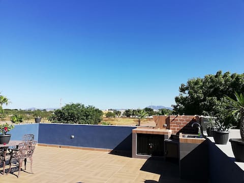 Successful Airbnb property: Nice apartment with a terrace near Laguna/IMSS in Ciudad Obregón
