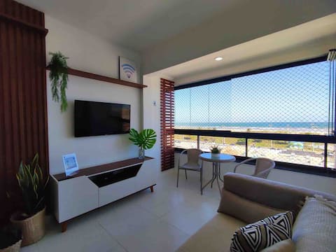 Excellent Flat with Sea View, on the Orla de Atalaia
