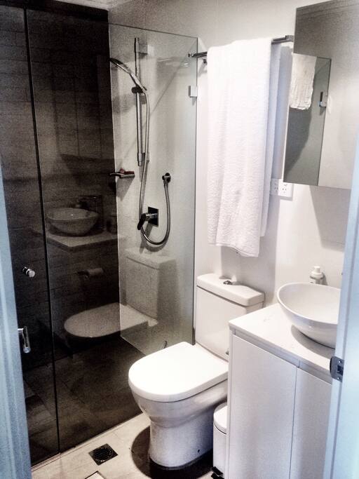 2 bathrooms, internal laundry, tiled throughout