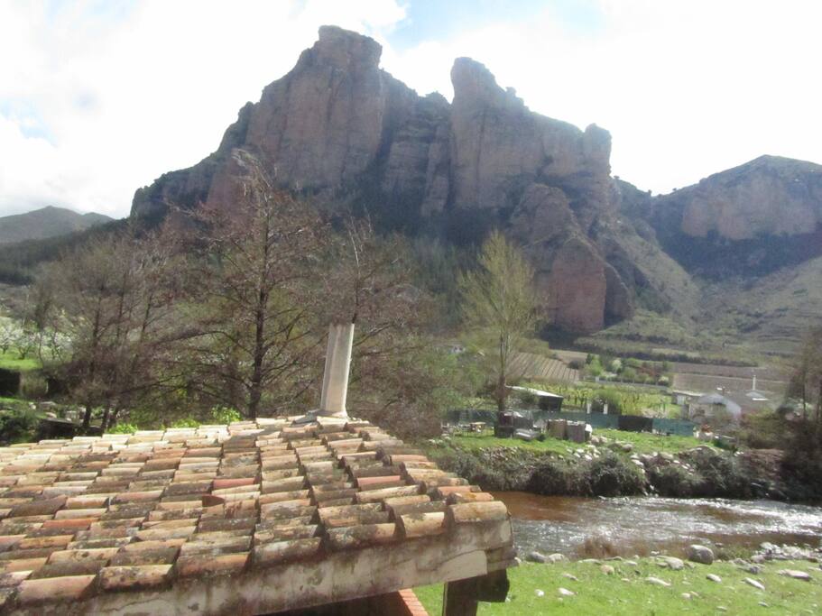Vistas desde la habitación Verde