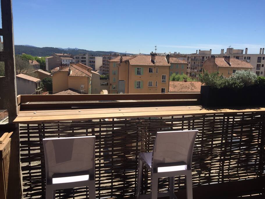 Terrasse au calme et ensoleillée - Quiet and Sunny terrace