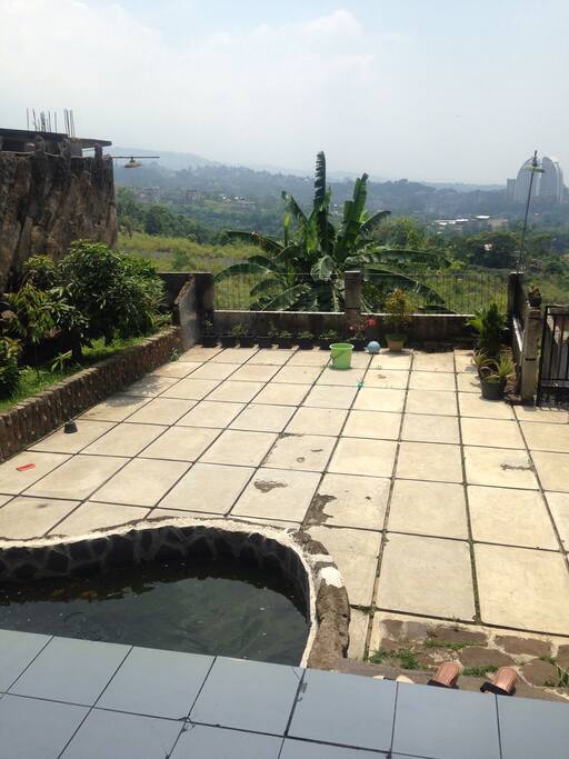 Back terrace