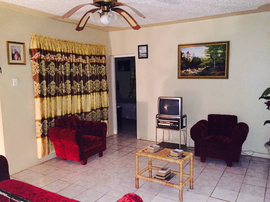 Shared living areas.