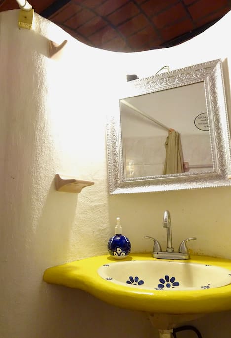 Private Bathroom. sink/mirror