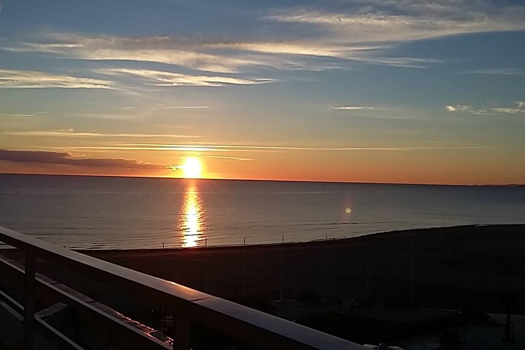 Lever de soleil, photo prise à quelques minutes d'intervalle de la précédente