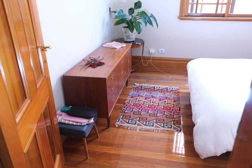 spacious bedroom