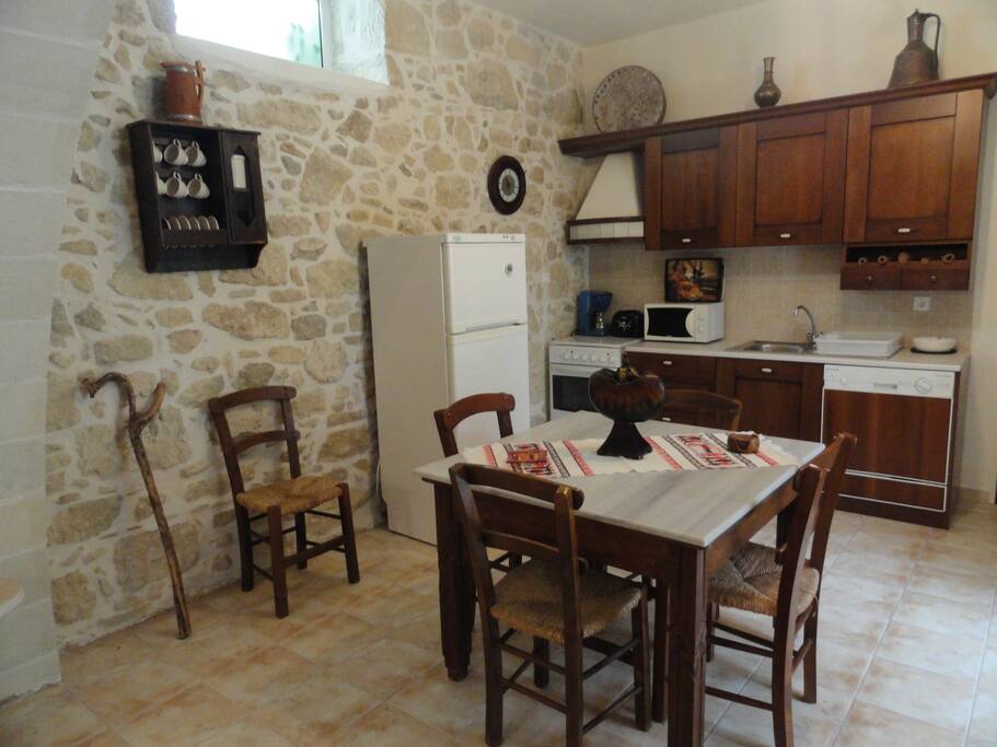 Villa Arokaria/kitchen ground floor