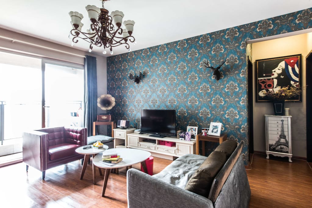 非常棒的客厅空间 Nice living room