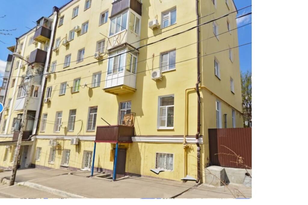 Вид на дом с улицы Ульяновская