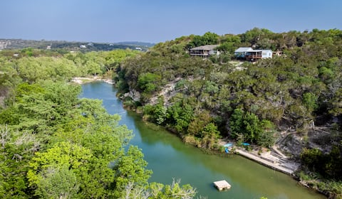 Eyepopping Views-Waterfalls-Hill Country Heaven