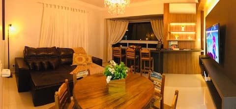 Top Airbnb: NEW Family Apartment with Air Conditioning in Downtown near Thermal Baths em Piratuba
