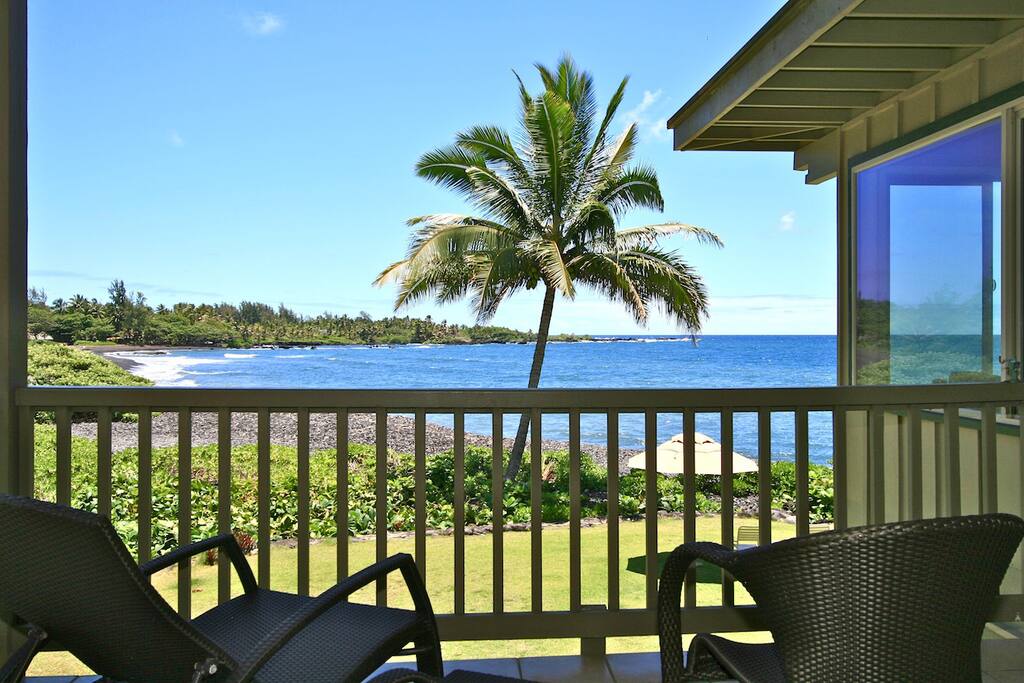 View from the lanai.